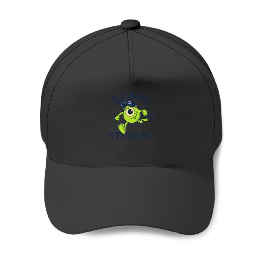Disney Pixars Monsters University Scare Student Mike Portrait T-Shirt Baseball Caps