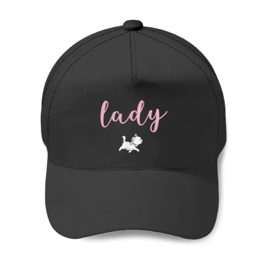 Disneyss The Aristocats Marie Because I'm A Lady Baseball Caps