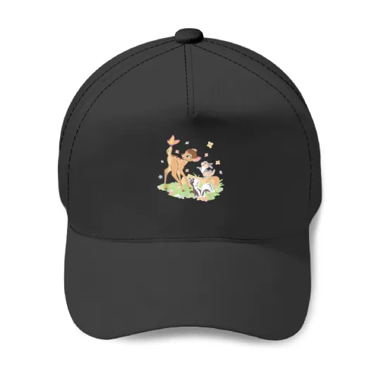 Disney Bambi Thumper Flower Pastel Spring Easter Baseball Caps