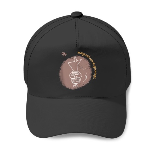 Disney Winnie The Pooh Piglet Magical New Beginnings Baseball Caps