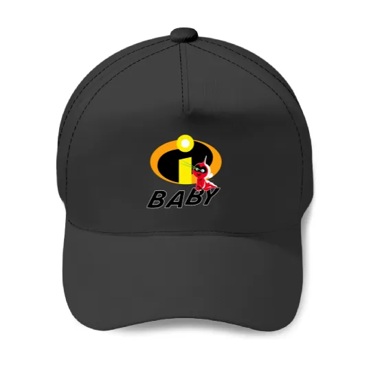 Disney and Pixars The Incredibles JackJack Baby Family Baseball Caps