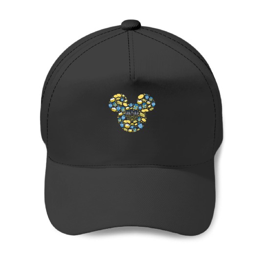Disney Mickey Mouse Icon Hanukkah Chanukah Dreid Baseball Caps