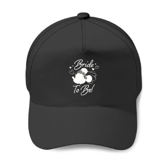 Disney Minnie Mouse Bride to Be Wedding Bridal B Baseball Caps