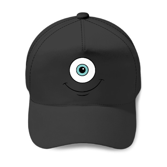 Disney Pixarss Monsters Inc. Mike Eye Smile Premium Premium Baseball Caps