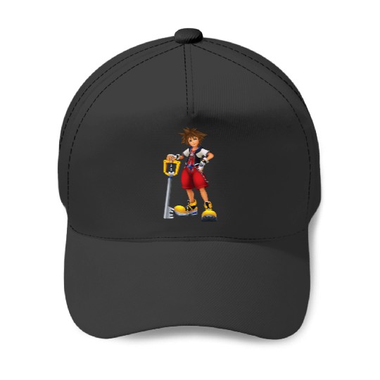 Disney Kingdom Hearts Sora Key Blade Baseball Caps