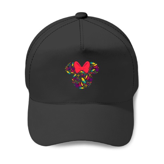 Disney Minnie Mouse Icon Kwanzaa Baseball Caps