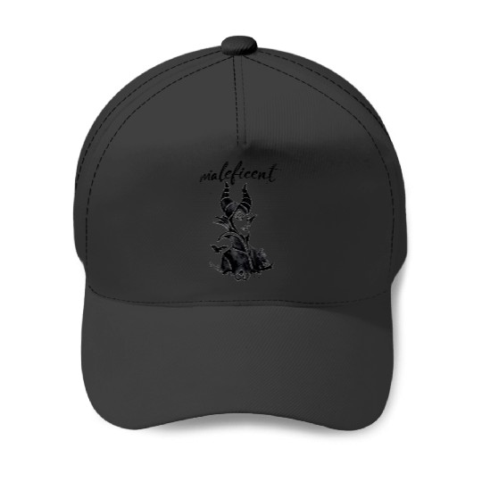 Disney Sleeping Beauty Maleficent Painted Graphic Baseball Caps