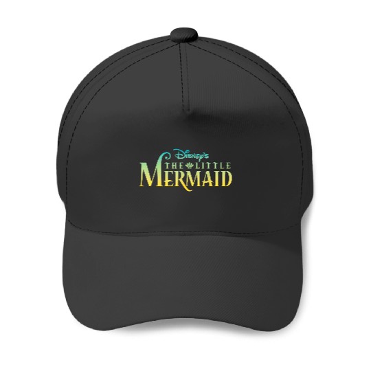 Disneyss The Little Mermaid Classic Logo Baseball Caps