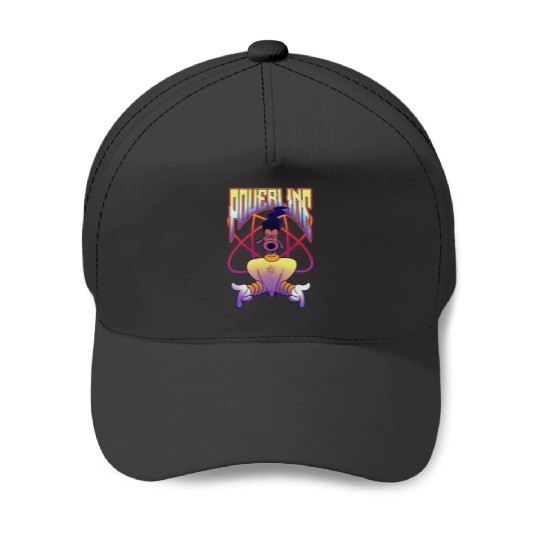 Disney A Goofy Movie Powerline Logo Portrait Sweatshirt Baseball Caps