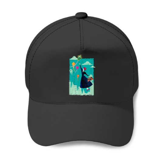Disneyss Mary Poppins Returns Kites In The Sky Baseball Caps