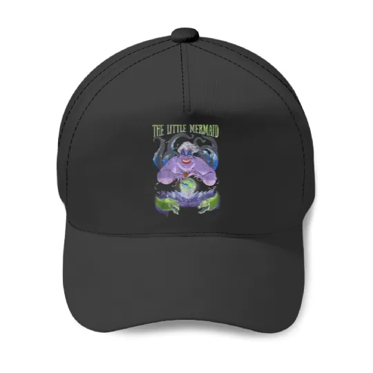 Disneyss The Little Mermaid Evil Ursula Crystal Ball Baseball Caps
