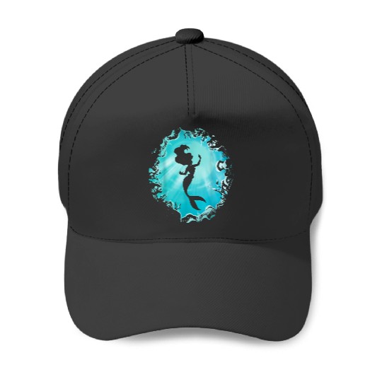 Disneyss Little Mermaid Ariel's Grotto Graphic Baseball Caps