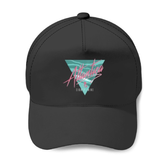 Disneyss The Little Mermaid Atlantica Eighty Nine Logo Baseball Caps