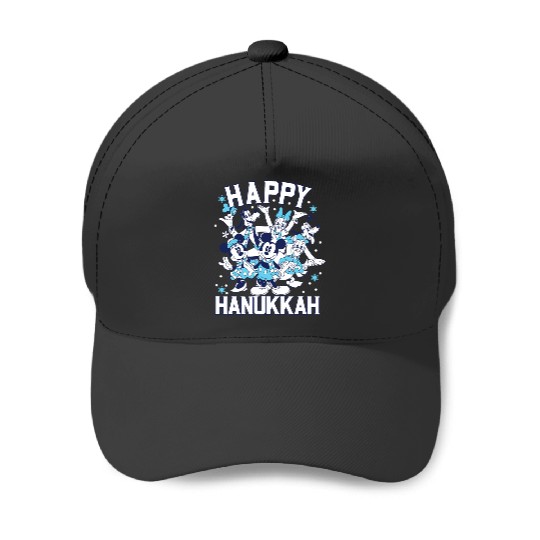 Disney Happy Hanukkah from Mickey and Friends Baseball Caps
