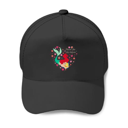 Disney The Little Mermaid Friends Are Sea-Sational Valentine Baseball Caps