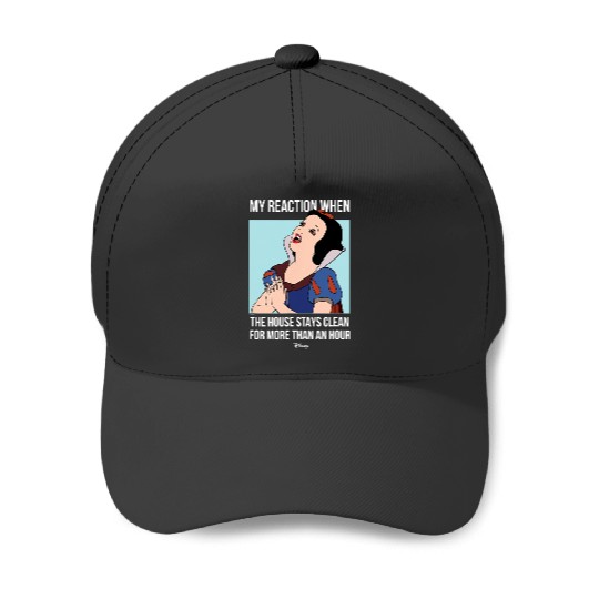 Disney Princess - Snow White House Stays Clean Meme Baseball Caps