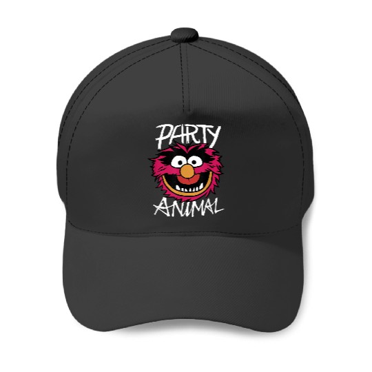 Disneyss The Muppets Party Animal Vintages Drummer Logo Poster Baseball Caps