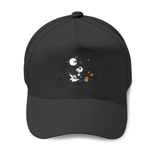 Disneyss The Nightmare Before Christmas Halloween Town Entry Baseball Caps