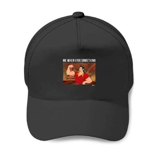 Disney Princess - Gaston When I Fix Something Baseball Caps