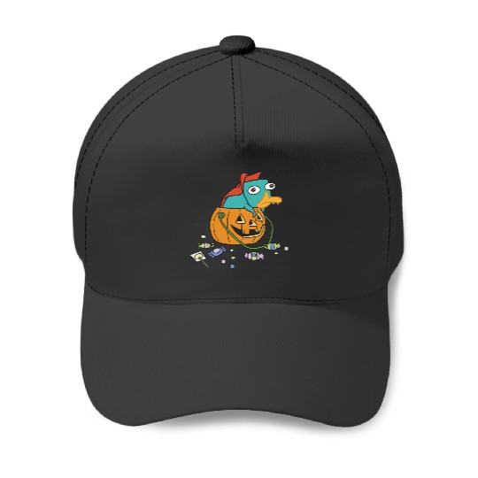 Disney Phineas And Ferb Halloween Vampire Perry The Platypus Baseball Caps