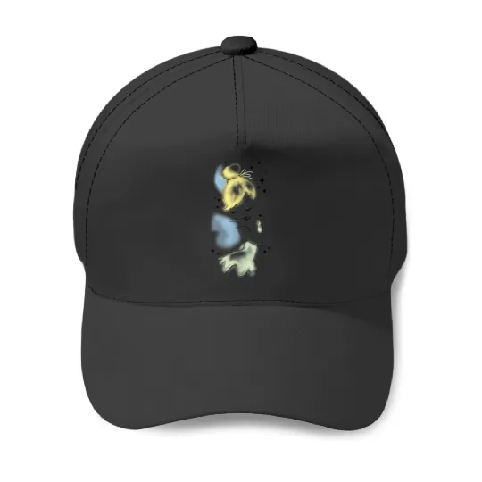 Disney Peter Pan Tinkerbell Airbrush Style Sketch Baseball Caps