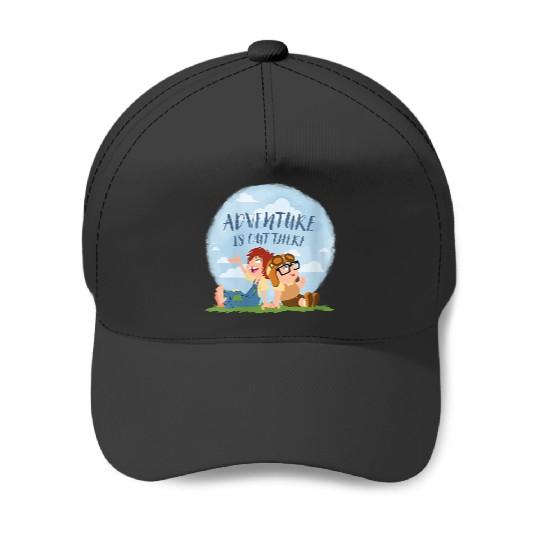 Disneyss Pixars Up Carl Ellie Adventure Is Out There Baseball Caps