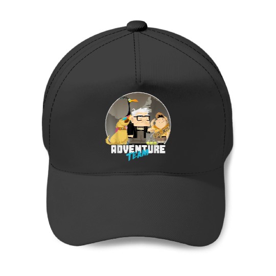 Disneyss Pixars Up Adventure Team Multi character Baseball Caps