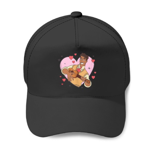 Disneyss The Princess And The Frog Valentine's Day Naveen Logo Baseball Caps