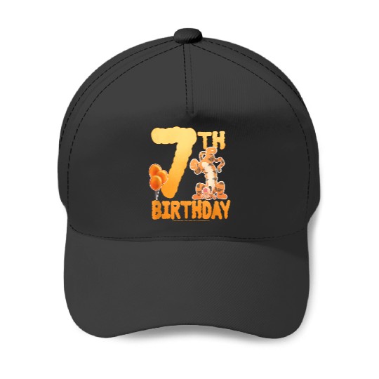 Disneyss Winnie The Pooh Birthday Tigger Seventh Birthday Baseball Caps