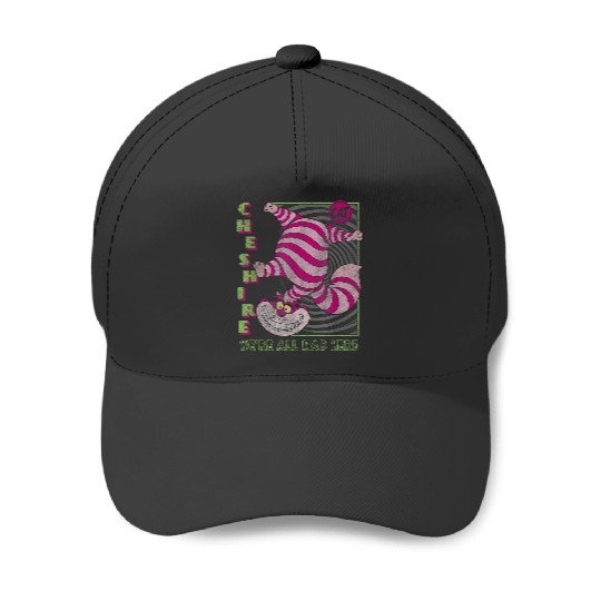 Disneyss Alice In Wonderland Cheshire Cat We're All Mad Here Baseball Caps