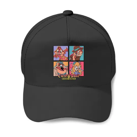 Disneyss Chip 'n' Dale Rescue Rangers Character Panels Baseball Caps