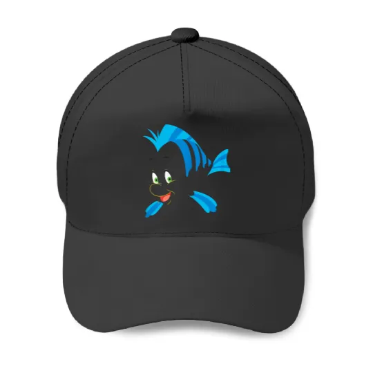 Disneyss The Little Mermaid Flounder Costume Baseball Caps