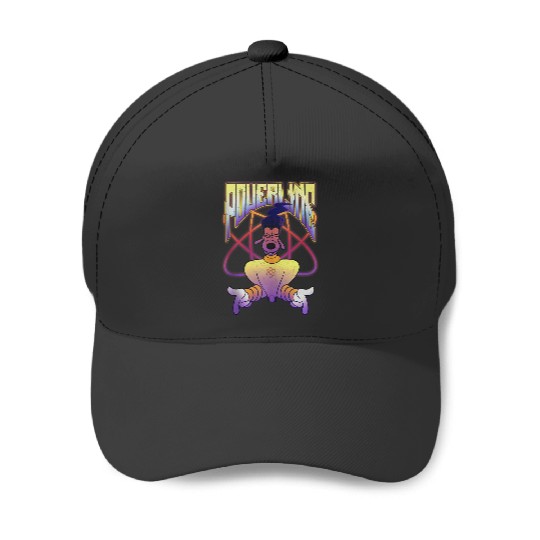 Disneyss A Goofy Movie Powerline Logo Portrait Baseball Caps