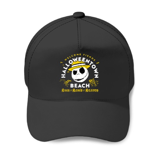 Disneyss The Nightmare Before Christmas Halloween Town Beach Baseball Caps