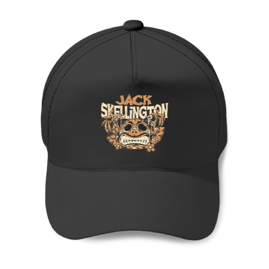 Disneyss The Nightmare Before Christmas Jack Skellington Tiki Baseball Caps