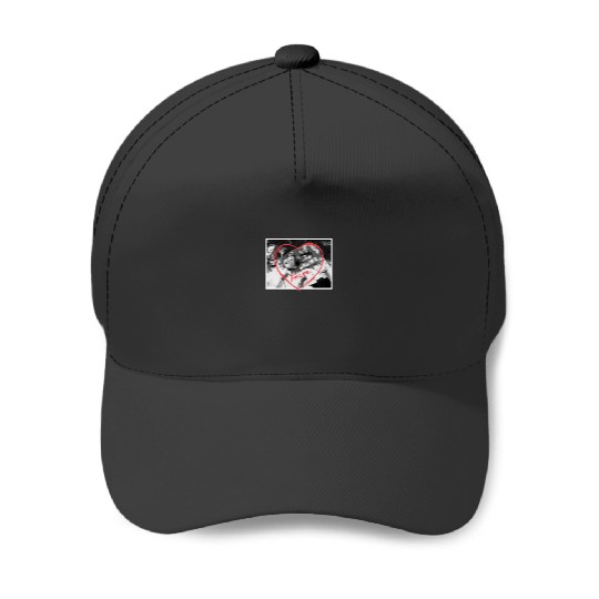 Disneyss Pixars Up Carl And Ellie Forever Heart Baseball Caps