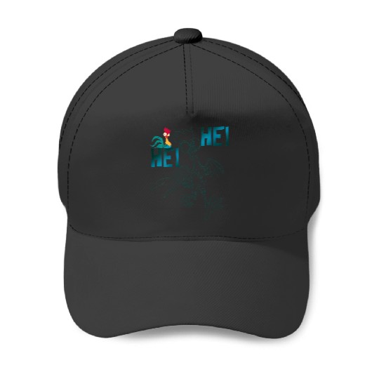 Disneyss Moana Hei Hei Outline Baseball Caps