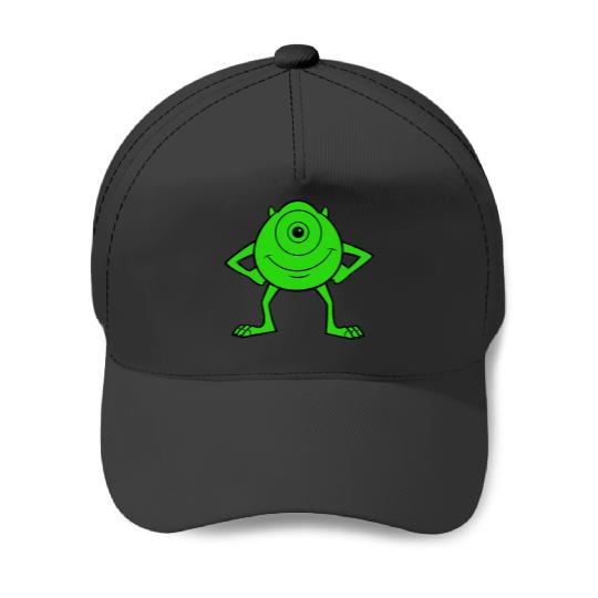 Disney Pixarss Monsters Inc. Mike Wazowski Cyclops Retro Baseball Caps
