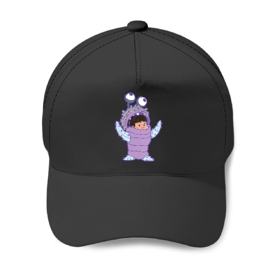 Womens Disney and Pixars Monsters Inc. Boo Pink VNeck Baseball Caps