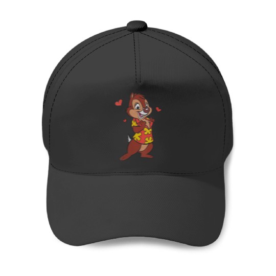 Disneyss Chip 'n' Dale Rescue Rangers Dale In Love Baseball Caps