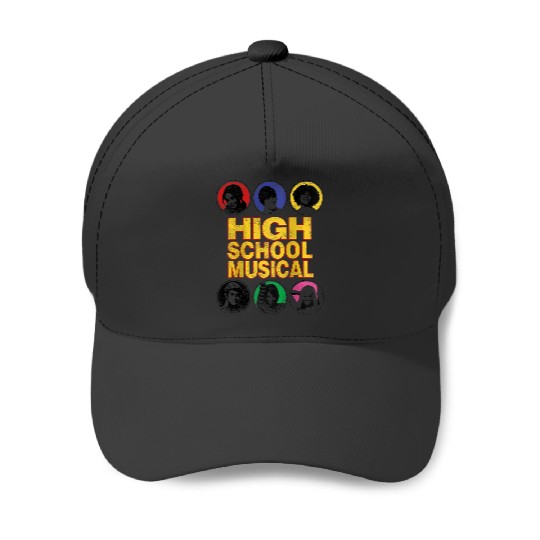 Disneyss High School Musical The Series Og Cast Distressed Baseball Caps