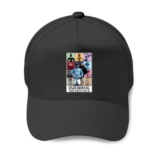Discover Sinjin Drowning The Eras Tour (Tiktoks Revised Version) Baseball Caps