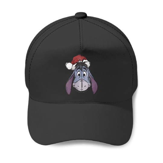 Disneyss Winnie The Pooh Christmas Eeyore Santa Hat Baseball Caps