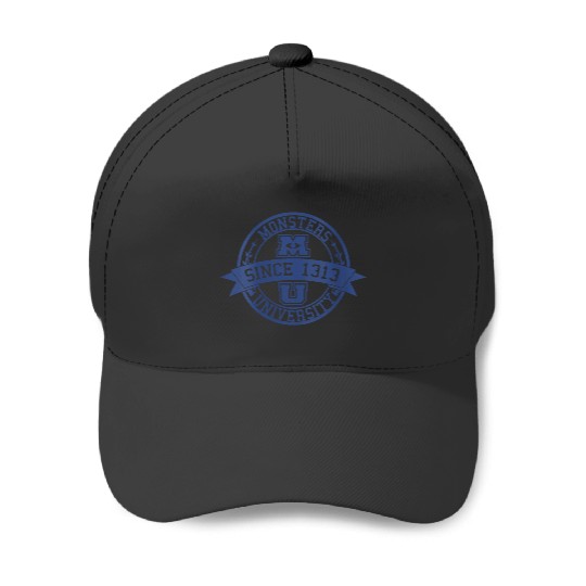 Disneyss Pixars Monsters University Since 1313 Logo Baseball Caps