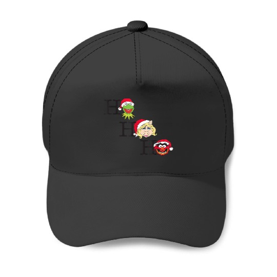 Disneyss Muppets Kermit Miss Piggy And Animal Holiday Baseball Caps