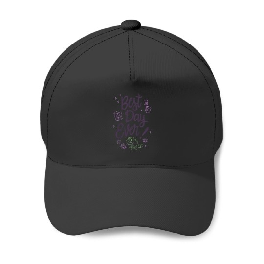 Discover Kids Disney Tangled Best Day Ever Pascal Outline Baseball Caps
