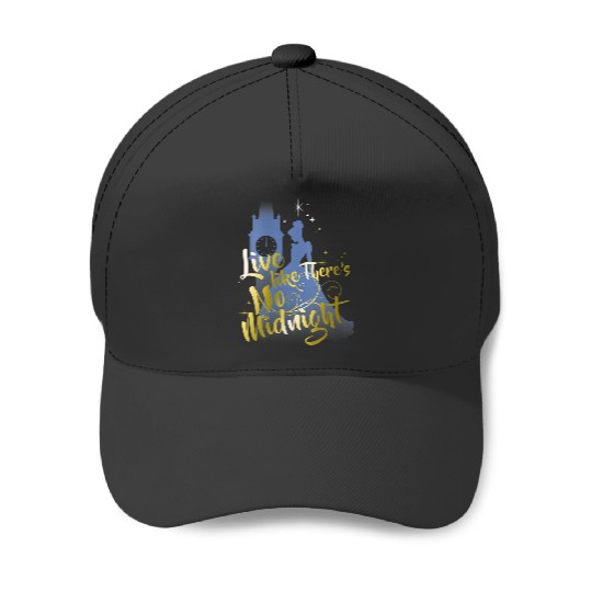 Disneyss Cinde Live Like There No Midnight Silhouette Baseball Caps