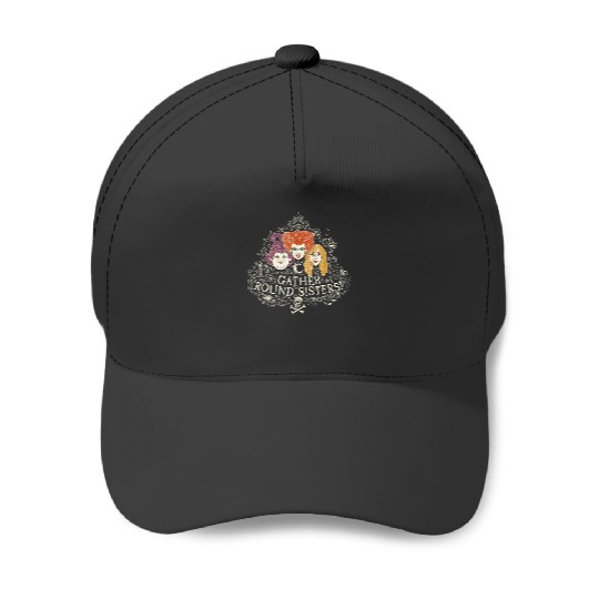 Discover Disney Hocus Pocus Gather Round Sanderson Sister Baseball Caps