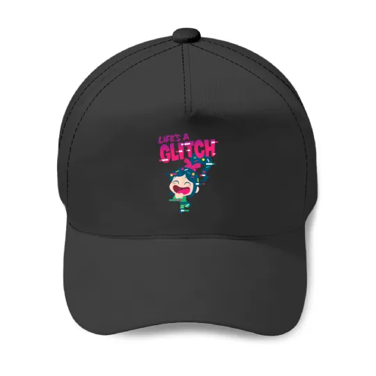 Disney Ralph Breaks the Internet Vanellope Glitc Baseball Caps