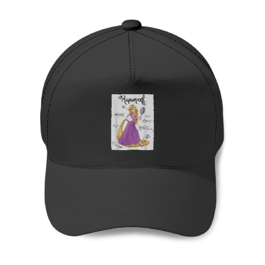 Discover Disney Tangled Rapunzel Fashion Callouts Baseball Caps